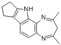 2,4-Dimethyl-8,9-cyclopentene-3H-(1,4)diazepine(2,3-g)indole