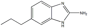 1H-Benzimidazol-2-amine,5-propyl-(9CI)