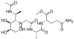 N-(2-acetamido-2,3-dideoxyglucos-3-yl)glycyl-alanyl-glutamine methyl ester