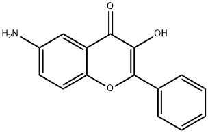 Flavone, 6-amino-3-hydroxy- (6CI)