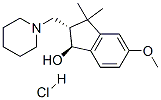 (1S,2S)-5-methoxy-3,3-dimethyl-2-(1-piperidylmethyl)-1,2-dihydroinden- 1-ol hydrochloride