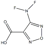 1,2,5-Oxadiazole-3-carboxylicacid,4-(difluoroamino)-(9CI)