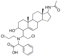 17-acetamido-5-androsten-3-ol-4-bis(2-chloroethyl)aminophenylacetate