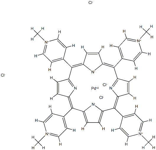外消旋-四(N-甲基-4 - 吡啶基)卟吩四氯化钯(II)