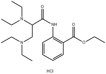 [2-diethylammonio-1-[(2-ethoxycarbonylphenyl)carbamoyl]ethyl]-diethyl- azanium dichloride