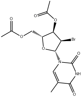 2'-Bromo-2'-deoxy-3',5'-di-O-acetyl-5-methyluridine