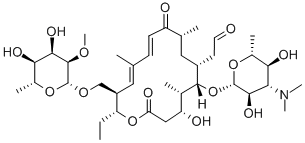 4'-O-De(3-C-methyl-2,6-dideoxy-α-L-ribo-hexopyranosyl)-3'''-O-demethyltyrosine [antibiotic]