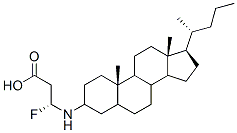 N-cholyl-2-fluoro-beta-alanine