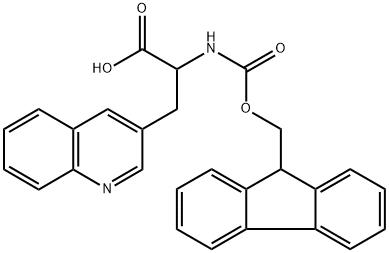 3-Quinolinepropanoic acid, α-[[(9H-fluoren-9-ylmethoxy)carbonyl]amino]-
