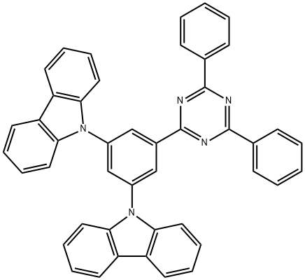 9,9'-(5-(4,6-二苯基-1,3,5-三嗪-2-基)-1,3-亚苯基)双(9H-咔唑)