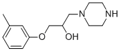 1-(哌嗪-1-基)-3-(间甲苯氧基)丙-2-醇