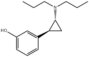 Phenol, 3-(2-(dipropylamino)cyclopropyl)-, (1S-trans)-
