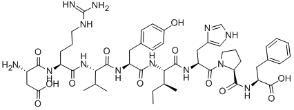 (3S)-3-amino-4-[[(2S)-5-(diaminomethylideneamino)-1-[[(2S)-1-[[(2S)-1-[[(2S,3S)-1-[[(2S)-1-[(2S)-2-[[(2S)-1-hydroxy-1-oxo-3-phenylpropan-2-yl]carbamoyl]pyrrolidin-1-yl]-3-(3H-imidazol-4-yl)-1-oxopropan-2-yl]amino]-3-methyl-1-oxopentan-2-yl]amino]-3-(4-hydroxyphenyl)-1-oxopropan-2-yl]amino]-3-methyl-1-oxobutan-2-yl]amino]-1-oxopentan-2-yl]amino]-4-oxobutanoic acid