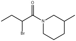 1-(2-溴丁酰)-(+)-3-甲基哌啶