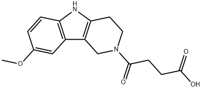 4-(8-甲氧基-1,3,4,5-四氢-2H-吡啶并[4,3-B]吲哚-2-基)-4-氧代丁酸