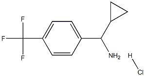 C-Cyclopropyl-C-(4-trifluoromethyl-phenyl)-methylamine hydrochloride