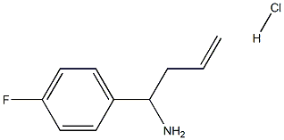 1-(4-FLUOROPHENYL)BUT-3-EN-1-AMINE HYDROCHLORIDE