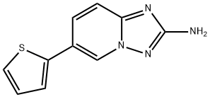 6-(thiophen-2-yl)-[1,2,4]triazolo[1,5-a]pyridin-2-amine