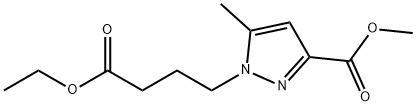 1-(4-乙氧基-4-氧丁基)-5-甲基-1H-吡唑-3-羧酸甲酯