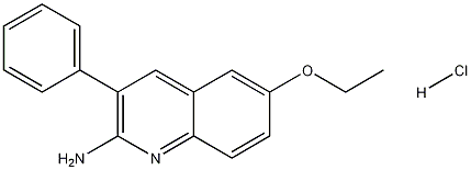 2-Amino-6-ethoxy-3-phenylquinoline hydrochloride