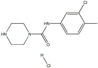 N-(3-chloro-4-methylphenyl)piperazine-1-carboxamide hydrochloride