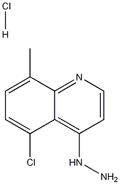 5-Chloro-4-hydrazino-8-methylquinoline hydrochloride