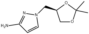 (S)-1-((2,2-DIMETHYL-1,3-DIOXOLAN-4-YL)METHYL)-1H-PYRAZOL-3-AMINE