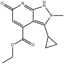 3-环丙基-6-羟基-2-甲基-2H-吡唑并[3,4-B]吡啶-4-羧酸乙酯
