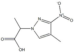 2-(4-甲基-3-硝基-1H-吡唑-1-基)丙酸