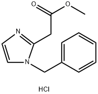 (1-Benzyl-1H-imidazol-2-yl)-acetic acidmethylester hydrochloride