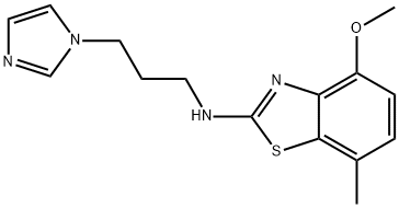 N-(3-(1H-IMIDAZOL-1-YL)PROPYL)-4-METHOXY-7-METHYLBENZO[D]THIAZOL-2-AMINE
