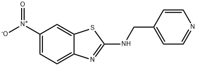 6-NITRO-N-(PYRIDIN-4-YLMETHYL)-1,3-BENZOTHIAZOL-2-AMINE