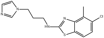 N-(3-(1H-IMIDAZOL-1-YL)PROPYL)-5-CHLORO-4-METHYLBENZO[D]THIAZOL-2-AMINE