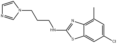N-(3-(1H-Imidazol-1-yl)propyl)-6-chloro-4-methylbenzo[d]thiazol-2-amine