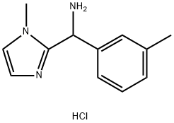 C-(1-Methyl-1H-imidazol-2-yl)-C-m-tolyl-methylamine dihydrochloride
