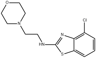4-CHLORO-N-(2-MORPHOLIN-4-YLETHYL)-1,3-BENZOTHIAZOL-2-AMINE
