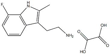2-(7-氟-2-甲基-1H-吲哚-3-基)乙胺草酸盐