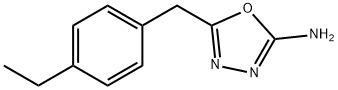 5-(4-ETHYLBENZYL)-1,3,4-OXADIAZOL-2-AMINE