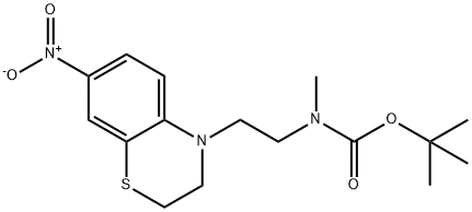 tert-butyl Methyl(2-(7-nitro-2,3-dihydrobenzo[b][1,4]thiazin-4-yl)ethyl)carbaMate