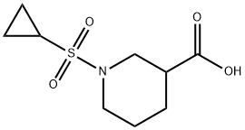 1-(CYCLOPROPYLSULFONYL)PIPERIDINE-3-CARBOXYLIC ACID