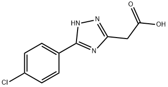 2-(5-(4-chlorophenyl)-1H-1,2,4-triazol-3-yl)acetic acid