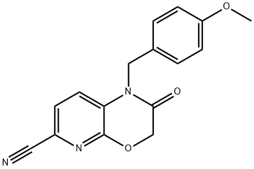 1-(4-Methoxybenzyl)-2-oxo-2,3-dihydro-1H-pyrido[2,3-b][1,4]oxazine-6-carbonitrile