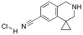 2',3'-dihydro-1'H-spiro[cyclopropane-1,4'-isoquinoline]-6'-carbonitrile hydrochloride