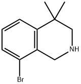 8-broMo-4,4-diMethyl-1,2,3,4-tetrahydroisoquinoline