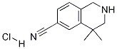 4,4-二甲基-1,2,3,4-四氢异喹啉-6-甲腈盐酸盐