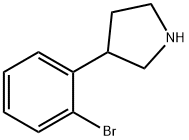 3-(2-溴苯基)吡咯烷盐酸盐