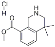 Methyl 4,4-diMethyl-1,2,3,4-tetrahydroisoquinoline-8-carboxylate hydrochloride