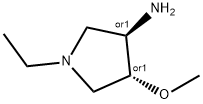 trans-1-ethyl-4-methoxy-3-pyrrolidinamine(SALTDATA: 2HCl)