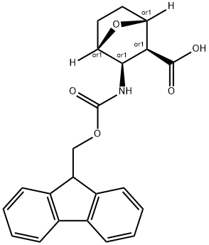 DIEXO-3-(9-H-FLUOREN-9-YLMETHOXYCARBONYLAMINO)-7-OXA-BICYCLO[2.2.1]HEPTANE-2-CARBOXYLIC ACID