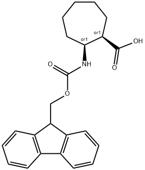 RAC-(1R,2S)-2-({[(9H-芴-9-基)甲氧基]羰基}氨基)环庚烷-1-羧酸,顺式